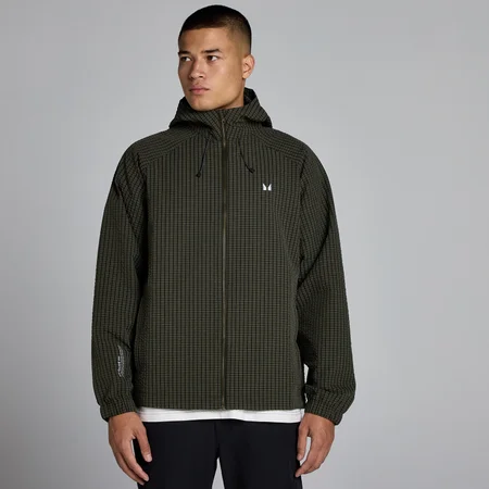 Chaqueta shell ripstop para hombre de MP - Oliva lavado