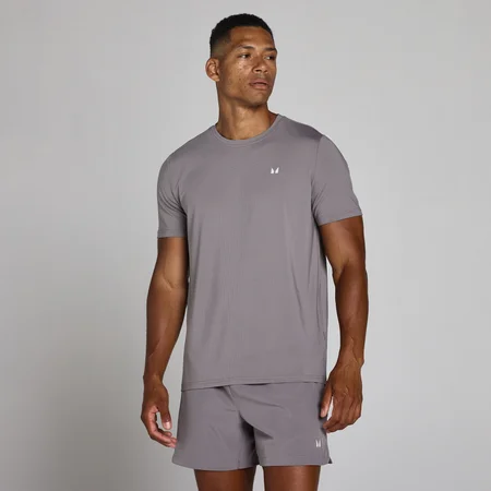 MP Men's Training Grid T-Shirt - Graphite