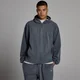 Sudadera con capucha y cremallera 1/4 de felpa para hombre de MP - Granite