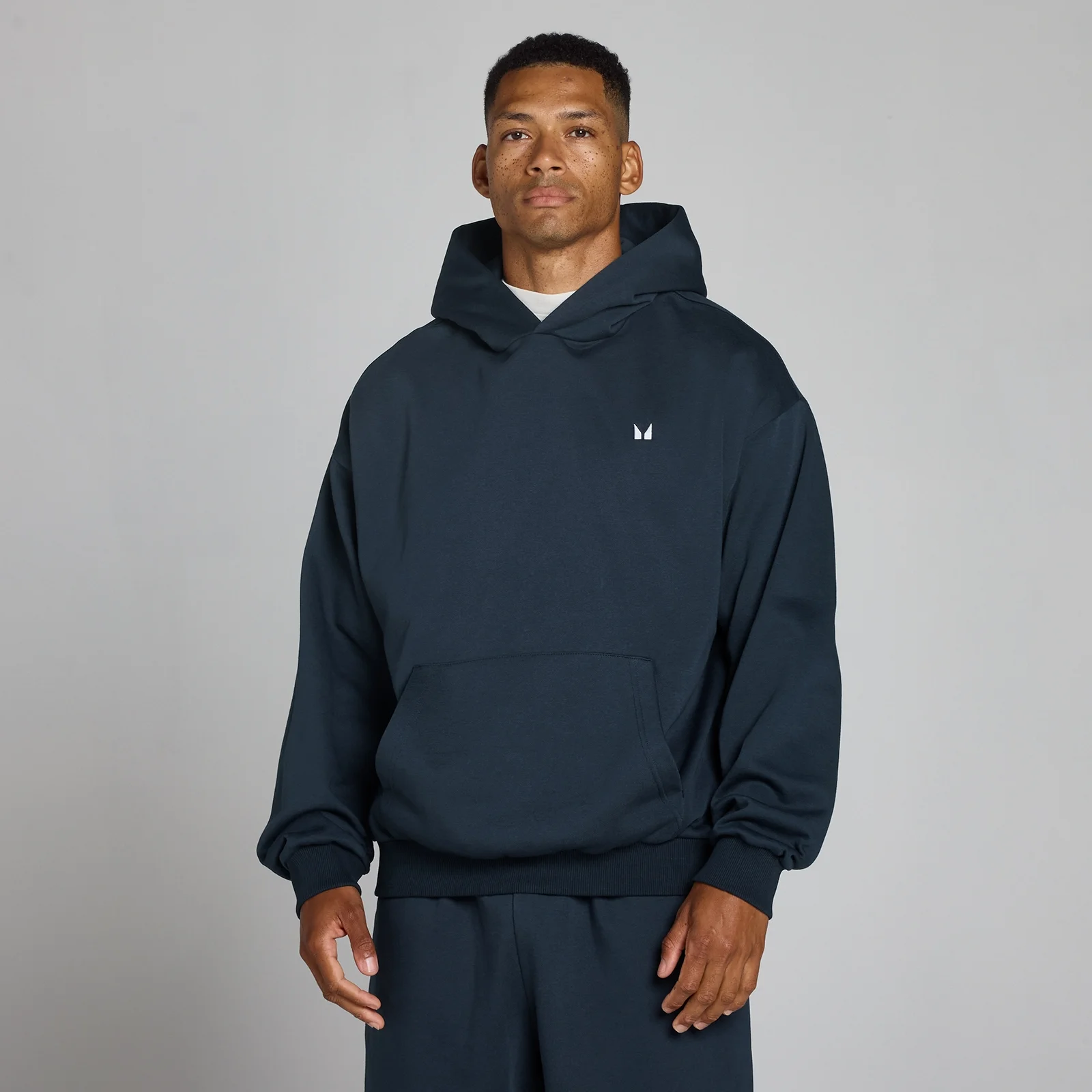 Sudadera con capucha oversize Rest Day para hombre de MP - Azul marino oscuro - L Imagen 1