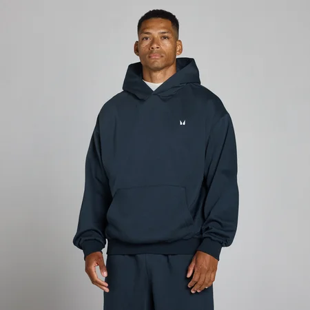 Sudadera con capucha oversize Rest Day para hombre de MP - Azul marino oscuro