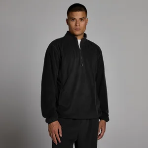 Forro polar con cremallera 1/4 para hombre de MP - Negro - Size L