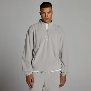 Forro polar con cremallera 1/4 para hombre de MP - Gris sostenido - Size L