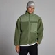 Forro polar Borg para hombre de MP - Oliva lavado
