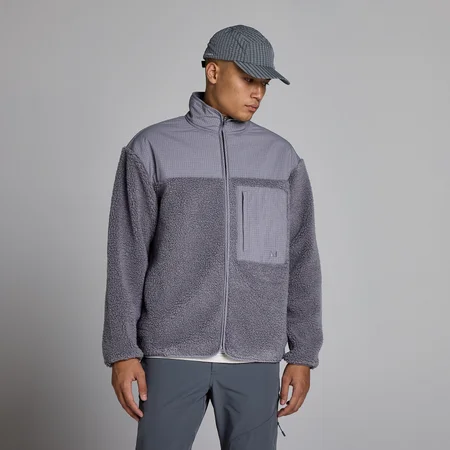 Forro polar Borg para hombre de MP - Dark Heather