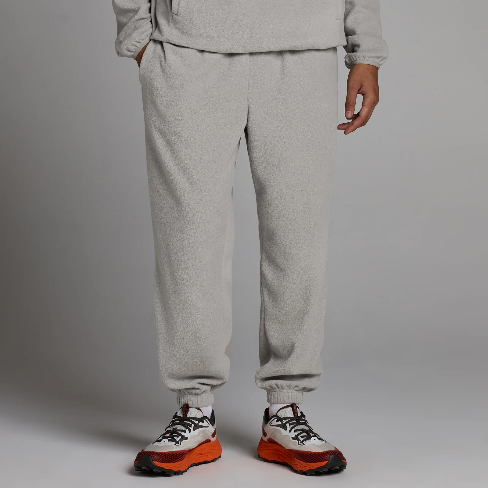Pantalón de chándal de felpa para hombre de MP - Gris sostenido - L Imagen 1