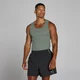 Camiseta de tirantes acanalada muscle fit Lift para hombre de MP - Gris metálico