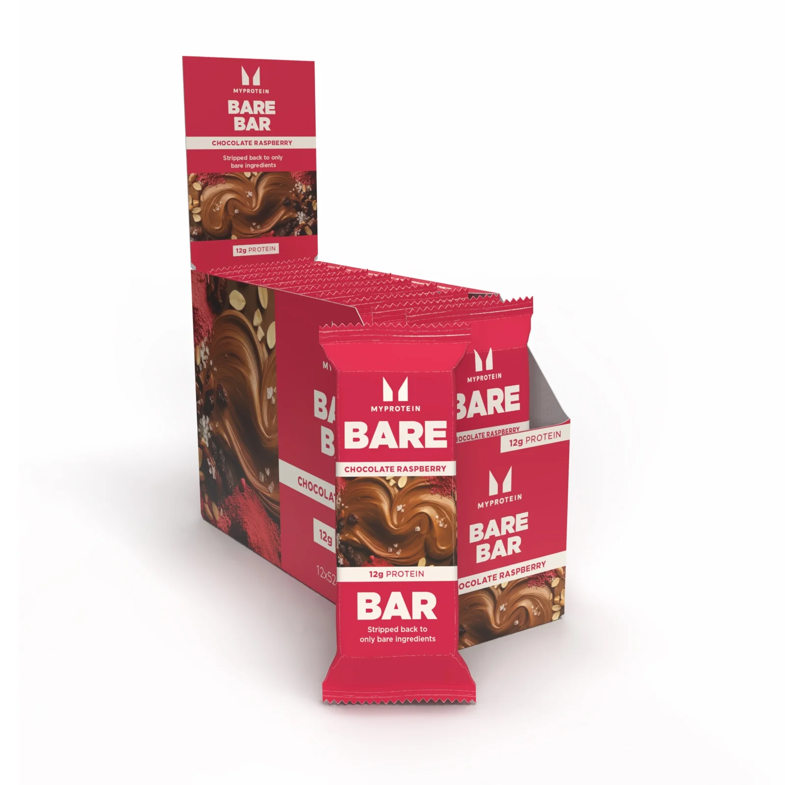 Bare Bar - 12Barritas - Dark Choc Raspberry Imagen 1