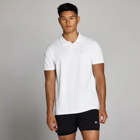 Polo de training para hombre de MP - Blanco