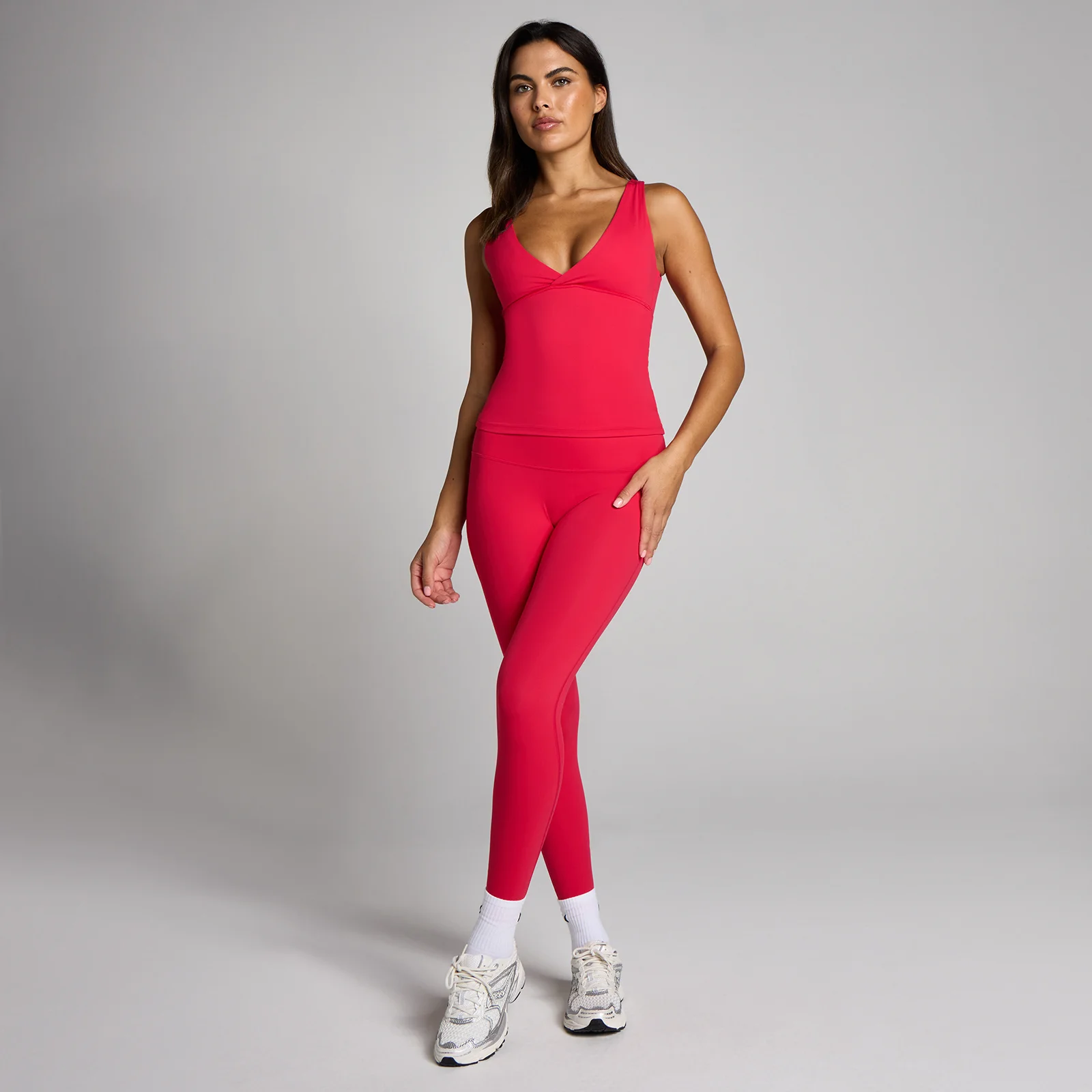 MP Mujer Tempo Triangle Top - Chilli - M Imagen 3