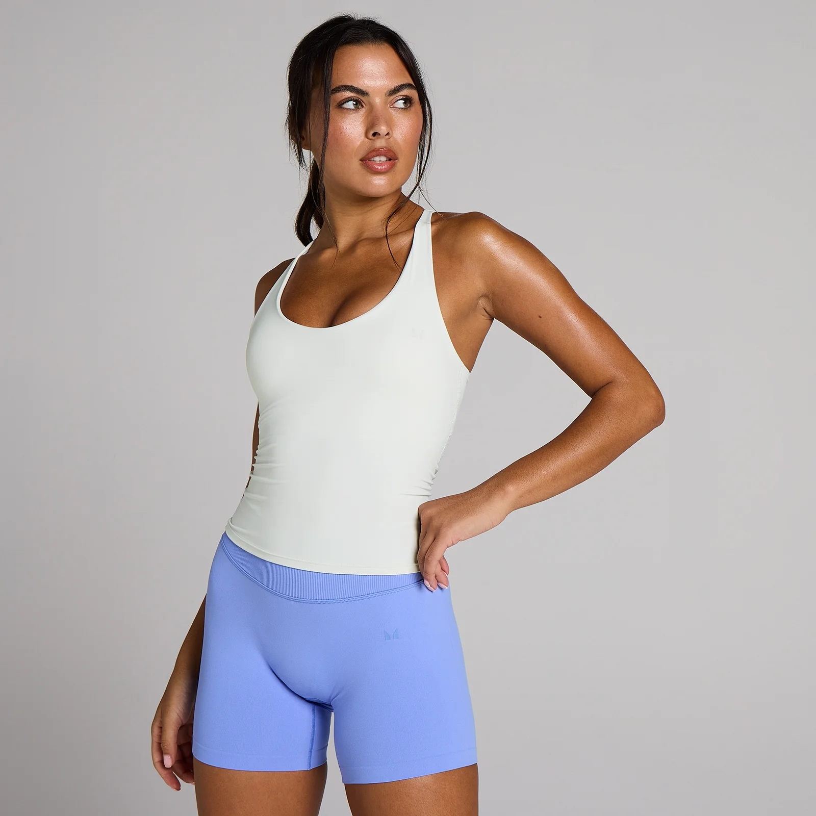 Camiseta de tirantes con espalda cruzada Tempo para mujer de MP - Optic White - XS Imagen 1