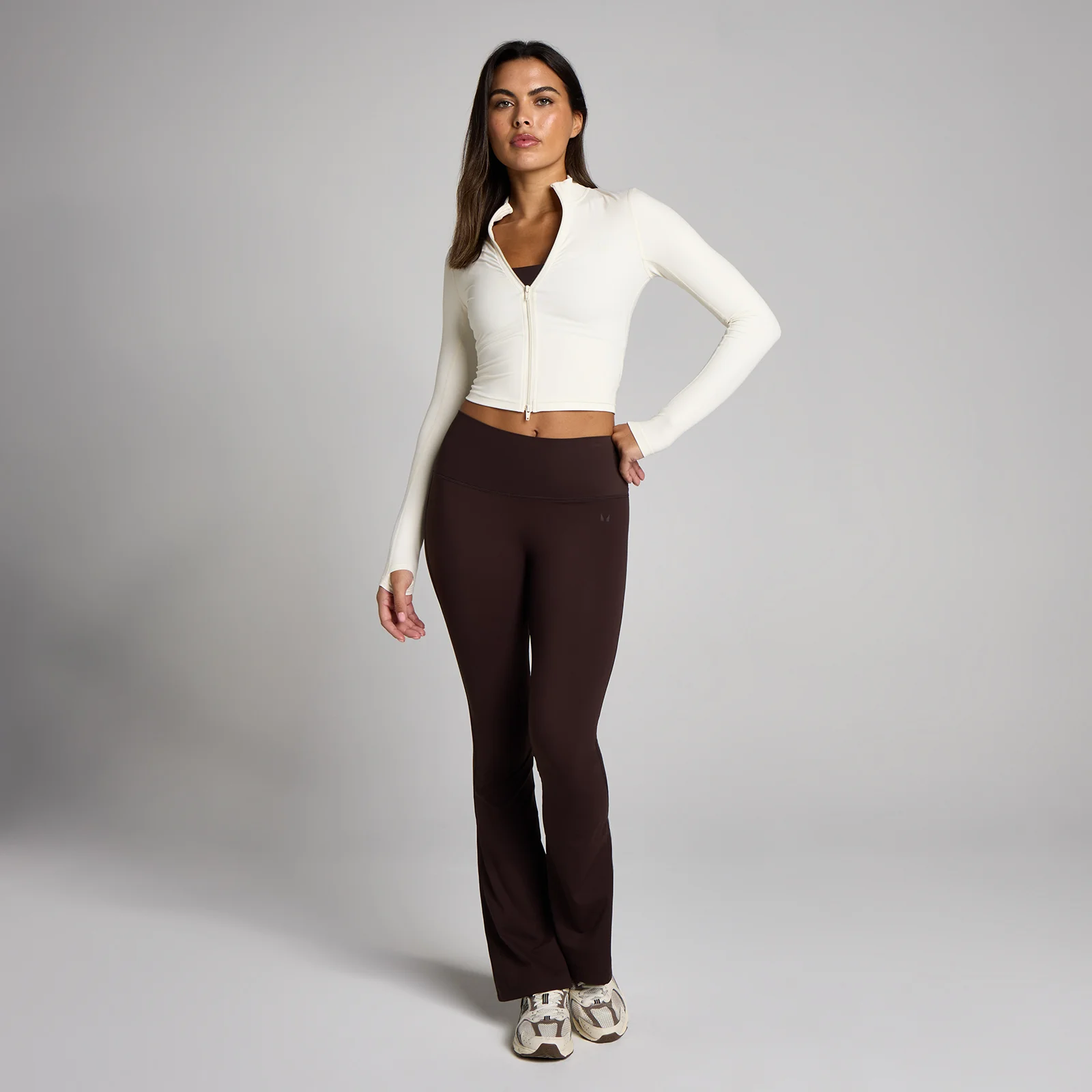 MP Mujer Tempo Cropped Chaqueta - Vainilla - L Imagen 3