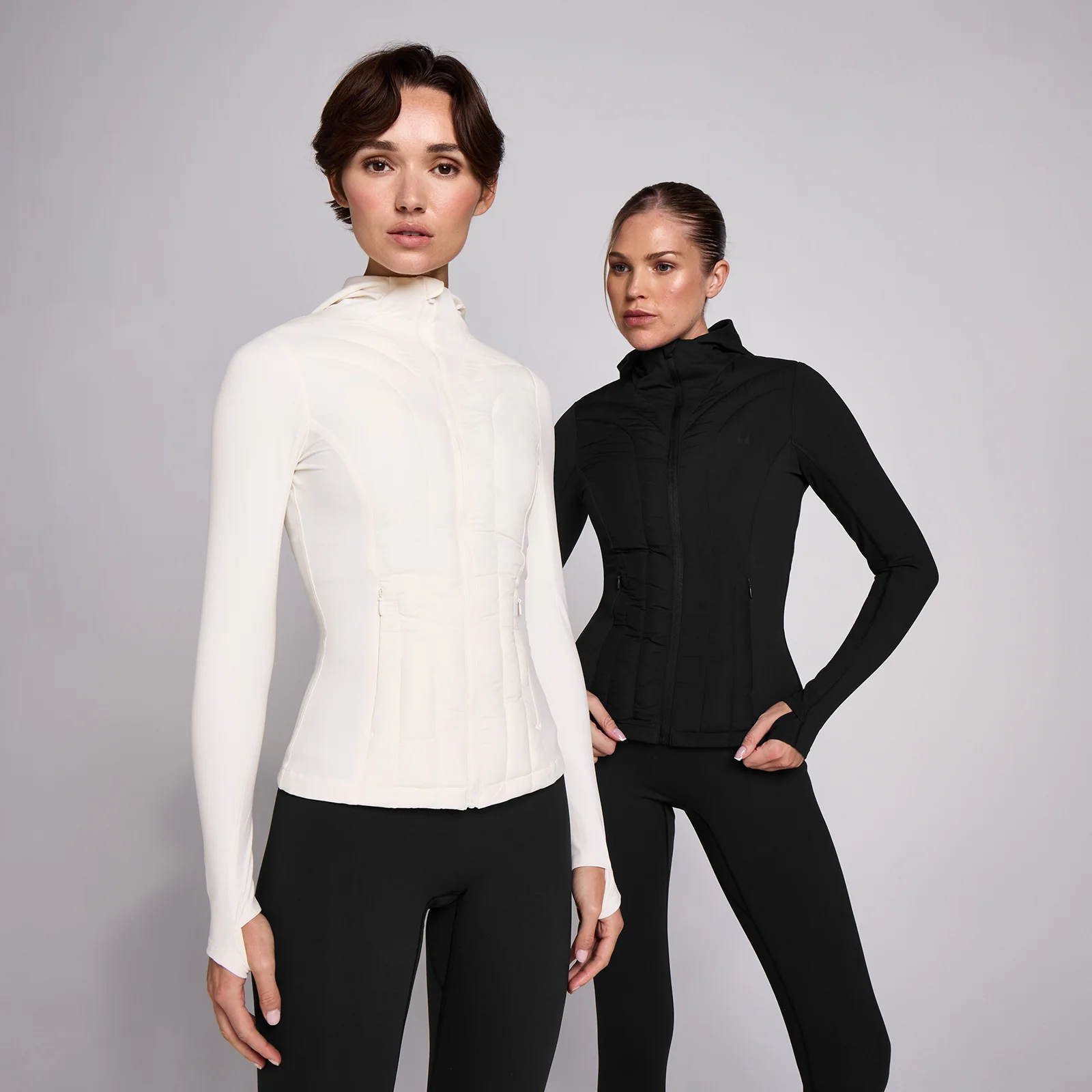 Chaqueta híbrida SculptForm para mujer de MP - Negro - XS Imagen 5