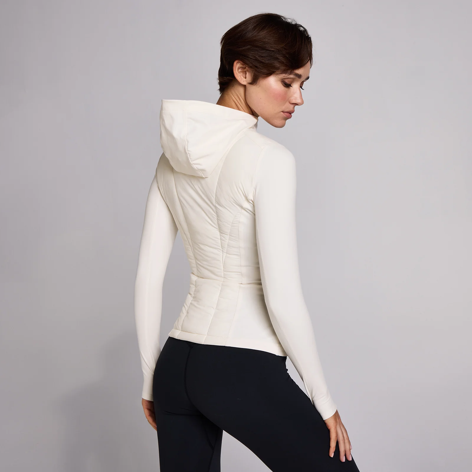 Chaqueta híbrida SculptForm para mujer de MP - Pearl - XS Imagen 1