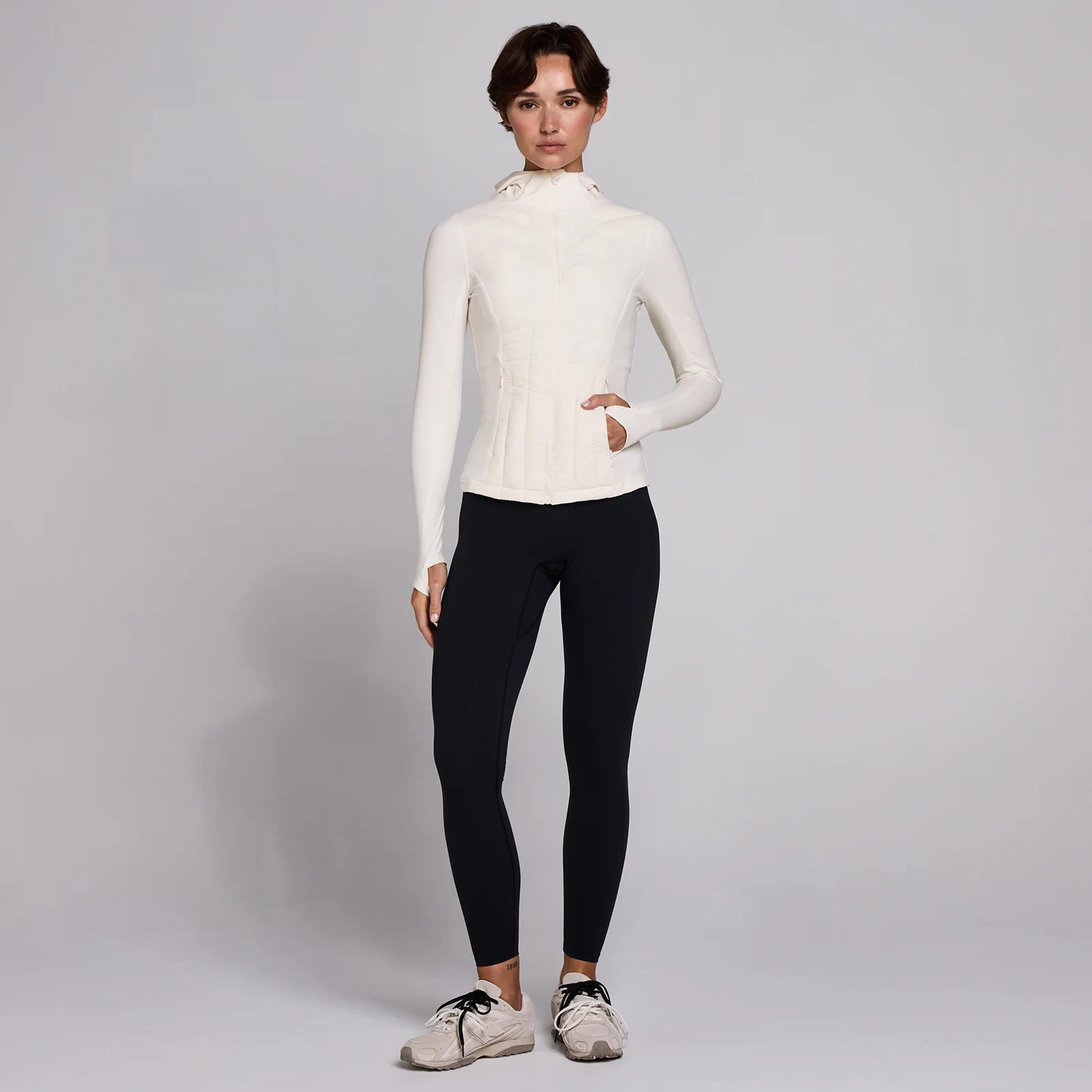 Chaqueta híbrida SculptForm para mujer de MP - Pearl - XS Imagen 3