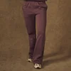 Pantalón de chándal acampanado de MP para mujer X Tatiana - Moca