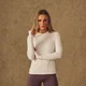 Camiseta de manga larga con agujeros para el pulgar de MP para mujer X Tatiana - Perla
