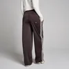 Pantalón de chándal de pernera recta Tricot Track para mujer de MP - Chocolate/Vainilla