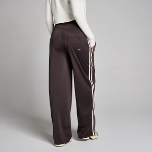 Pantalón de chándal de pernera recta Tricot Track para mujer de MP - Chocolate/Vainilla - Size M