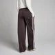 Pantalón de chándal de pernera recta Tricot Track para mujer de MP - Chocolate/Vainilla