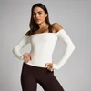 MP Mujer Tempo Off The Shoulder LS Top - Vainilla