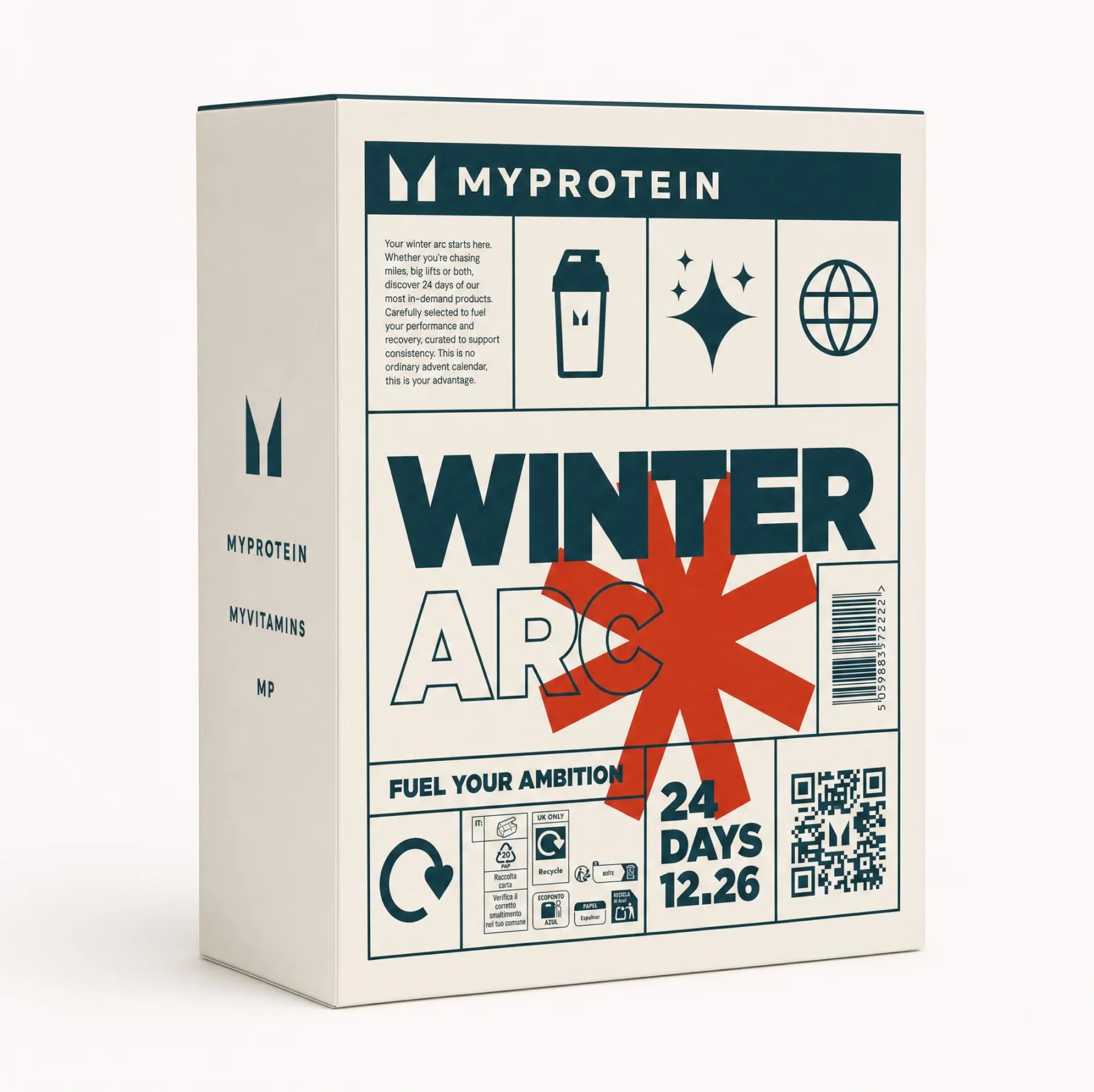 Calendario de Adviento Myprotein 2026 Imagen 1