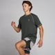 Camiseta Velocity Ultra sin costuras para hombre de MP - Negro lavado