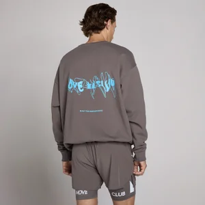 Sudadera unisex Hybrid con gráfico de MP - Gris ceniza - Size M