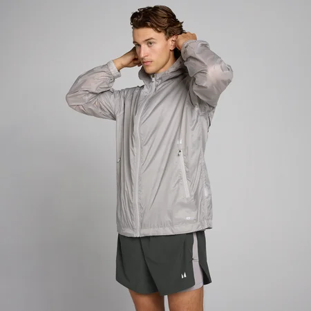 Cortavientos Velocity Ultra Grid para hombre de MP - Gris nublado