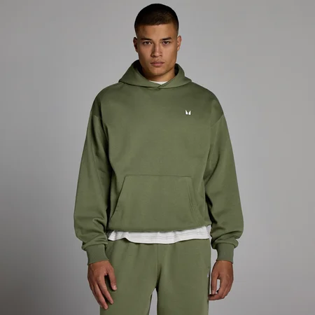 Sudadera con capucha oversize Rest Day para hombre de MP - Oliva lavado
