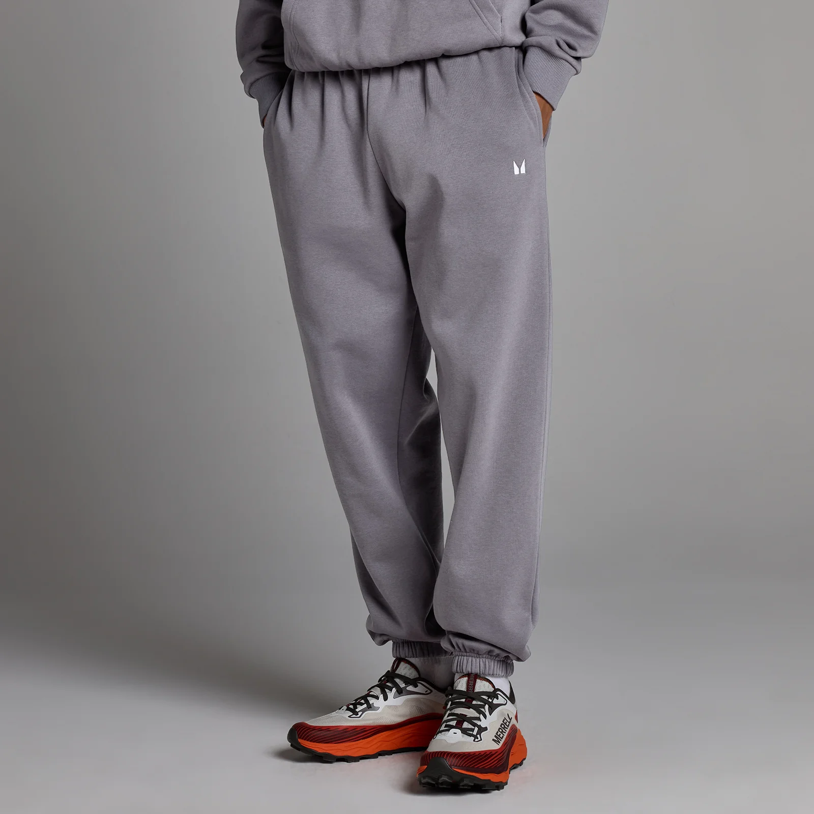Pantalón de chándal oversize Rest Day para hombre de MP - Gris jaspeado oscuro - M Imagen 1