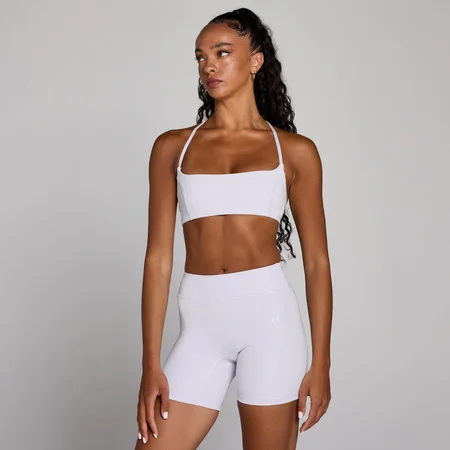 Sujetador deportivo de espalda abierta Training para mujer de MP - Chalk Dust