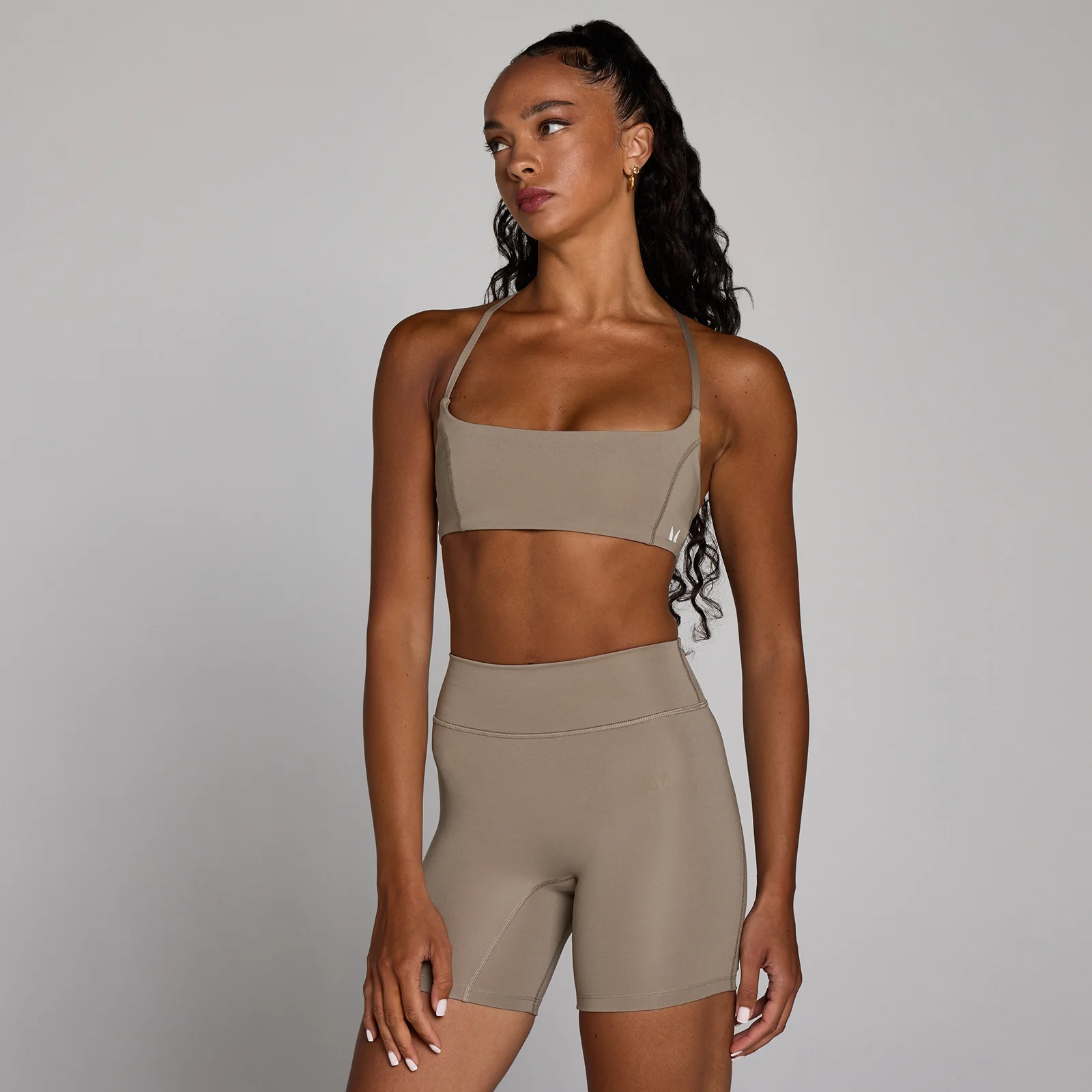 Sujetador Training de espalda abierta para mujer de MP - Light Taupe - S Imagen 1