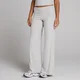 Mallas acanaladas de pierna ancha para mujer de MP - Gris moteado