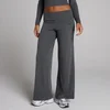 Mallas acanaladas de pierna ancha para mujer de MP - Gris robusto