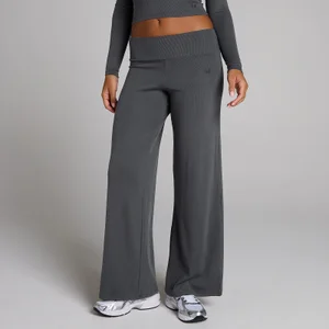 Mallas acanaladas de pierna ancha para mujer de MP - Gris robusto - Size S
