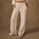 Pantalón de chándal de pierna recta de talle alto de tacto suave X Tatiana para mujer de MP - Avena