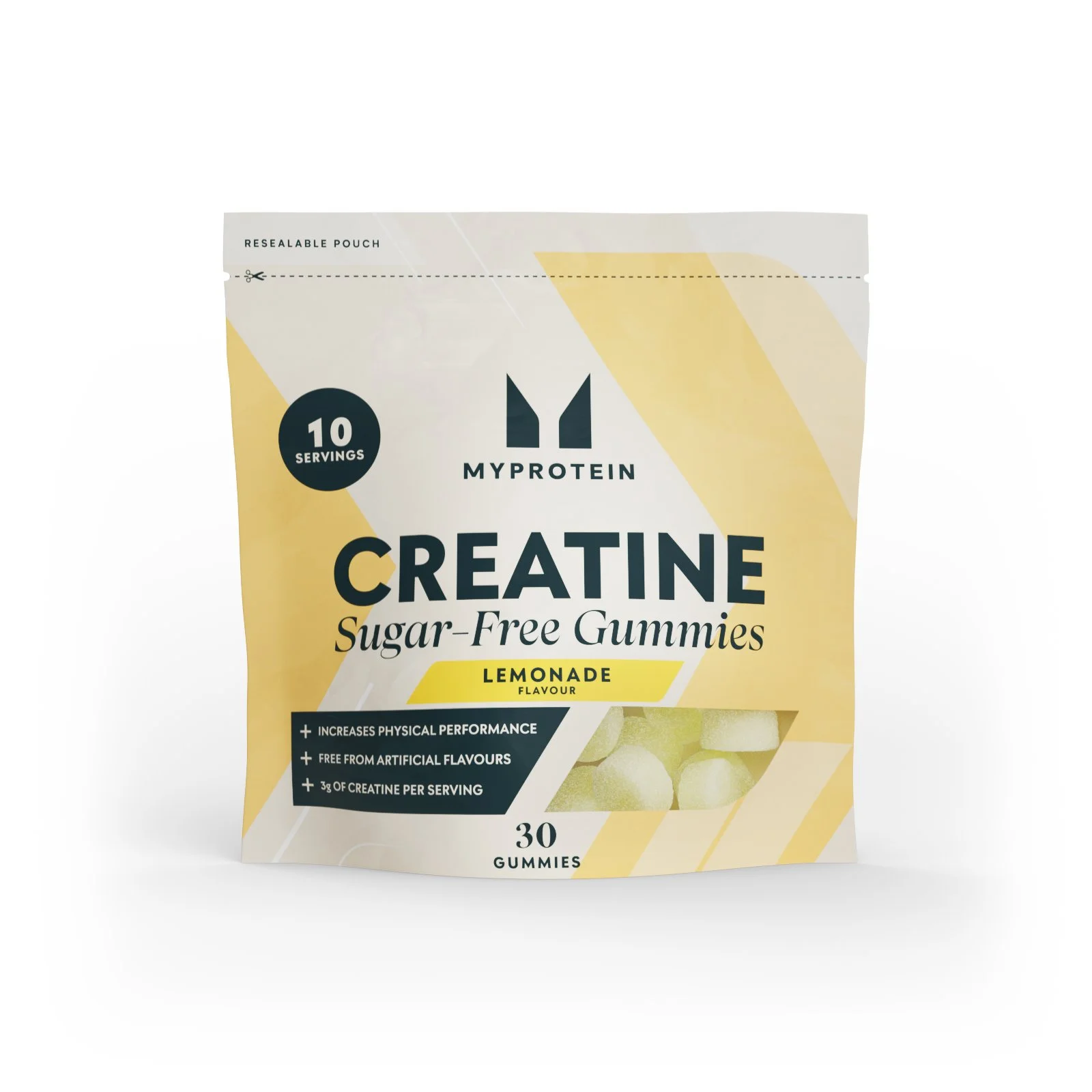 Gummies de creatina sin azúcar - 30 Gummies - 10raciones - Lemonade Imagen 1