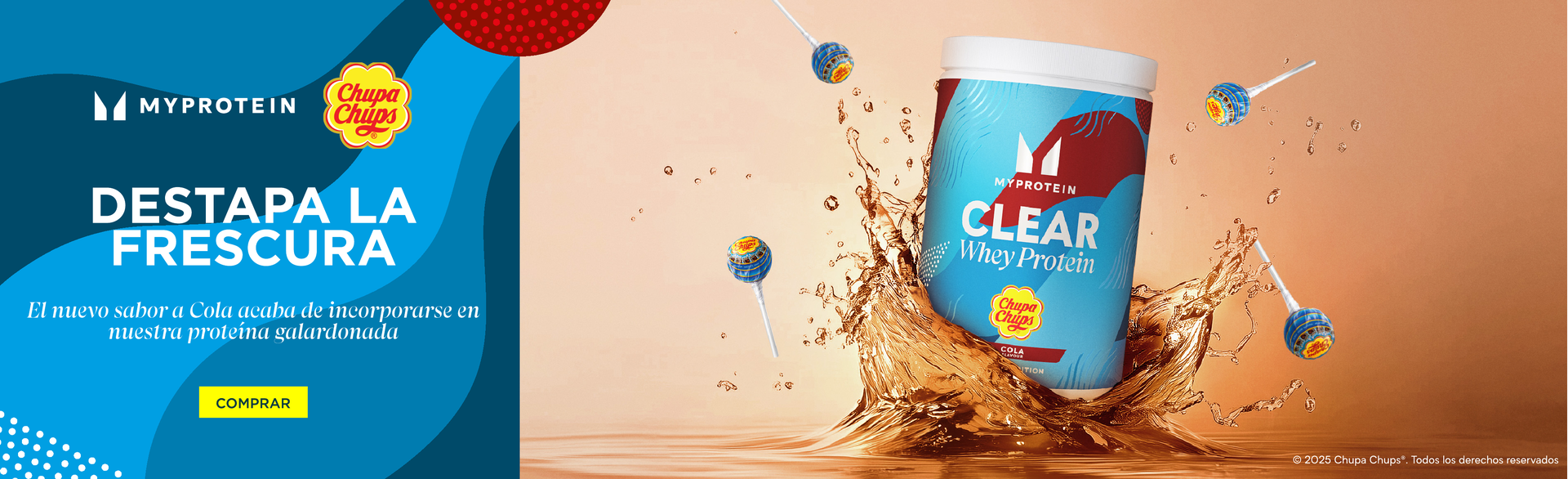 Clear Whey Chupa Chups