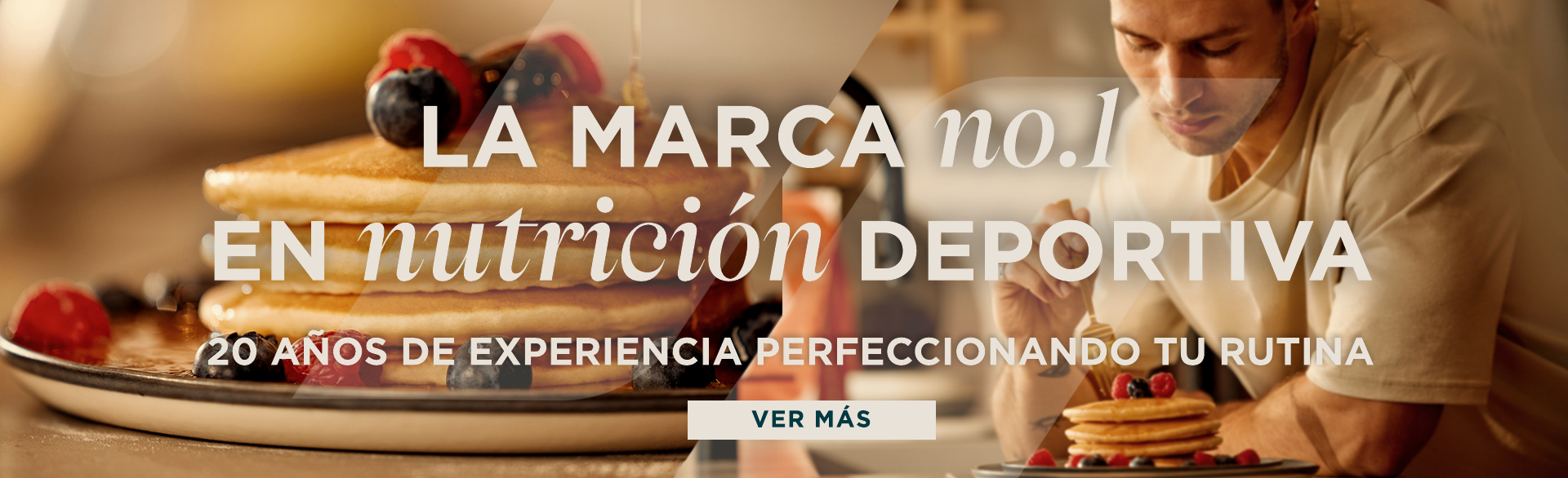 La marca numero 1 en nutrición deportiva