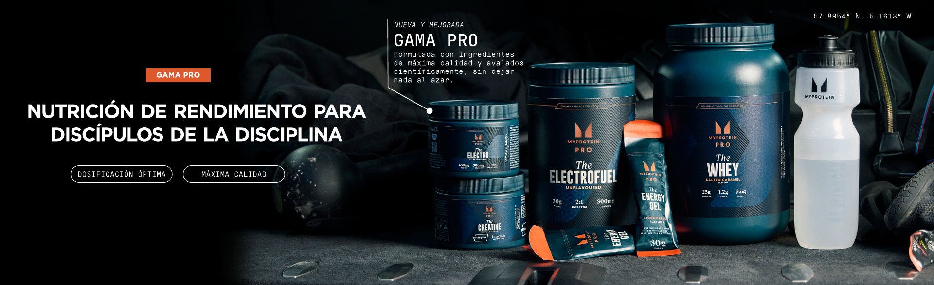 Myprotein gama oficial hyrox